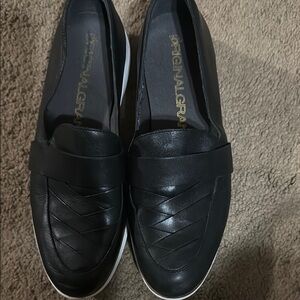 Cole Haan Black and White Loafers
